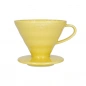 Hario V60-02 Keramický Coffee Dripper žltý