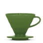 Hario V60-02 Keramický Coffee Dripper zelený + filtre V60 40ks