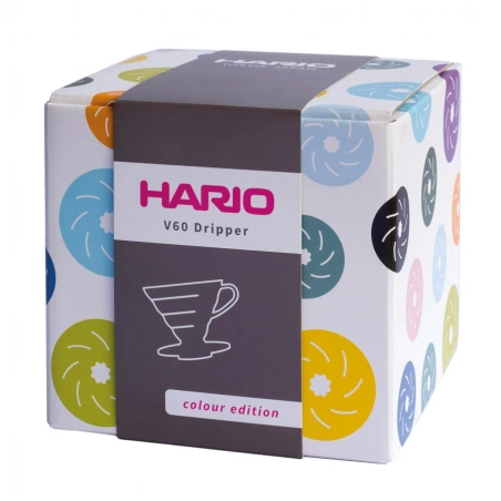 Hario V60-02 Keramický Coffee Dripper tyrkys modrý + filtre V60 40ks