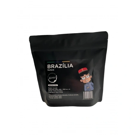 KÁVOHOLIK, káva Štefánik - Brazília YB, 100% arabika