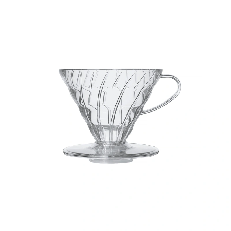 Hario V60-02 Plastový Coffee Dripper číry