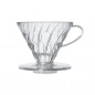 Hario V60-02 Plastový Coffee Dripper číry