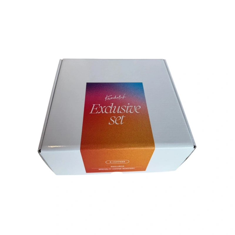 KÁVOHOLIK Exclusive set 8x60g, light/svetlé praženie, V4-25