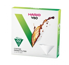 Hario papierový filter, V60-02 dripper 40ks 