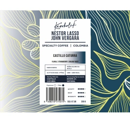 KÁVOHOLIK, Kolumbia, Nestor Lasso, John Vergara Castillo Caturra, natural