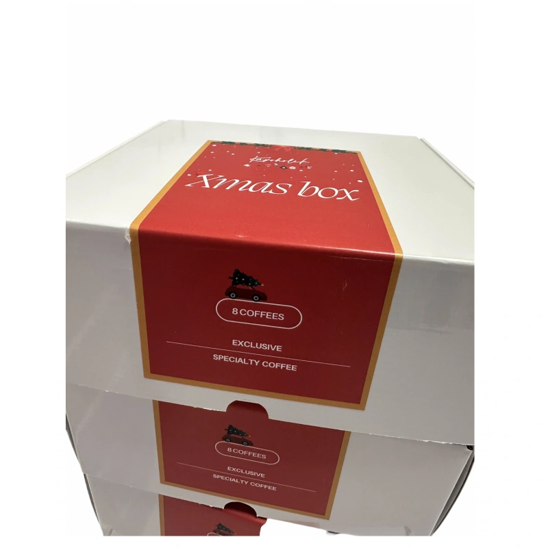 KÁVOHOLIK Exclusive Vianočný set, 8x60g + 1x60g vianočná zadarmo.