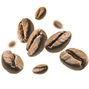 Čerstvo pražená zrnková káva